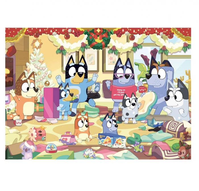 ΠΑΖΛ RAVENSBURGER: BLUEY - CHRISTMAS WITH BLUEY 24 PCS 03171
