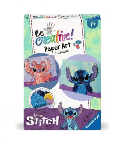 ΕΚΠΑΙΔΕΥΤΙΚΟ ΠΑΙΧΝΙΔΙ RAVENSBURGER DISNEY: BE CREATIVE! PAPER ART - STITCH AND ANGEL 23750