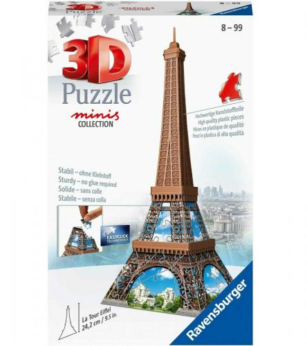 ΠΑΖΛ RAVENSBURGER 3D MINI: ΠΥΡΓΟΣ ΤΟΥ ΑΙΦΕΛ 54 PCS 12536
