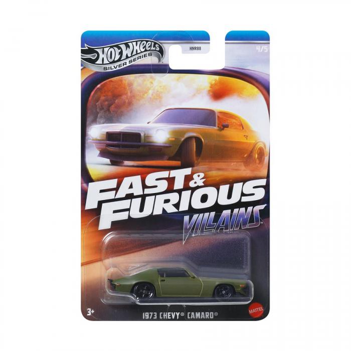 ΠΑΙΧΝΙΔΙ MATTEL HOT WHEELS SILVER SERIES: FAST AND FURIOUS VILLAINS - 1973 CHEVY CAMARO JBY37