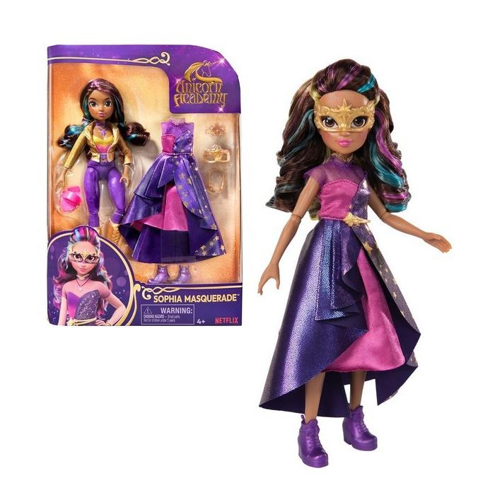 ΚΟΥΚΛΑ SPIN MASTER UNICORN ACADEMY: SOPHIA MASQUERADE 6069399