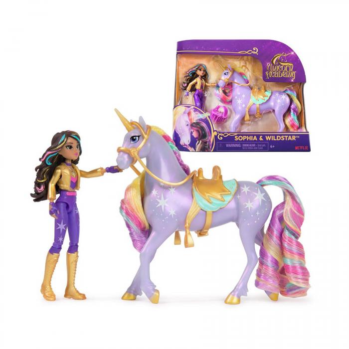 ΠΑΙΧΝΙΔΙ SPIN MASTER UNICORN ACADEMY: SOPHIA AND WILDSTAR - MINI DOLL 6066838