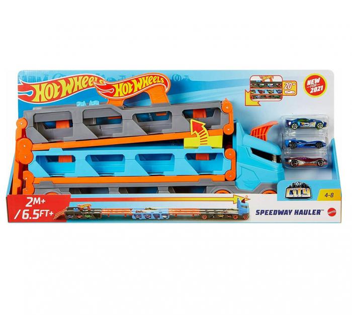 ΠΑΙΧΝΙΔΙ MATTEL HOT WHEELS CITY: ΝΤΑΛΙΚΑ ΑΥΤΟΚΙΝΗΤΟΔΡΟΜΟΣ - ΠΙΣΤΑ 2 ΣΕ 1 GVG37