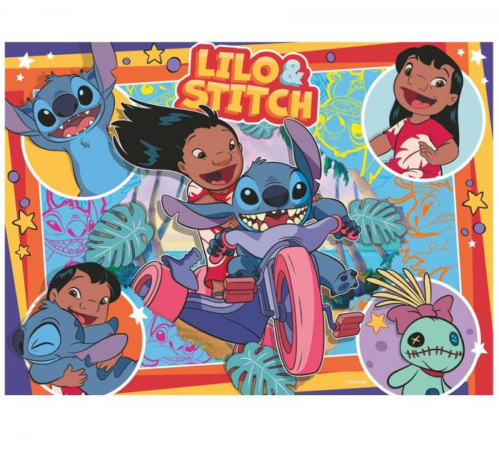 ΠΑΖΛ RAVENSBURGER: STITCH - ALOHA! 4X100 PCS 05731