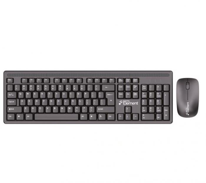 ΑΣΥΡΜΑΤΟ ΠΛΗΚΤΡΟΛΟΓΙΟ ΜΕ ΠΟΝΤΙΚΙ ELEMENT KB-255WMS V2.0