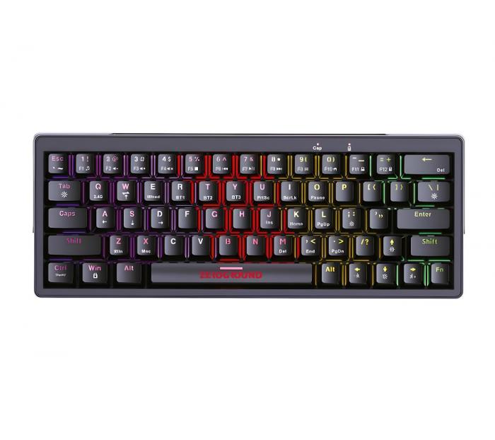 ΠΛΗΚΤΡΟΛΟΓΙΟ GAMING MECHANICAL RGB ZEROGROUND KB-3700G SATOMI V2.0