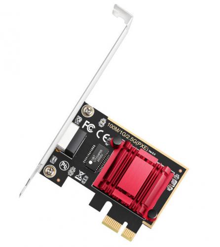LAN CARD CUDY PCIe 10/100/1000/2500 Mbps PE25