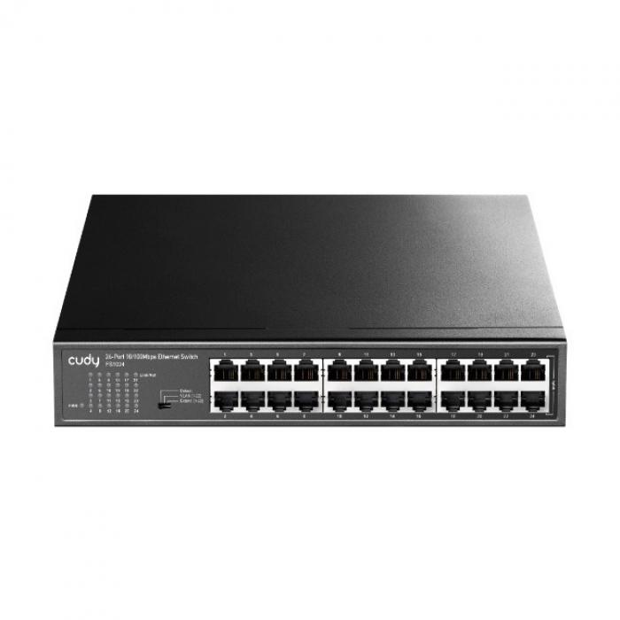 SWITCH CUDY 24 PORTS 10/100 Mbps FS1024
