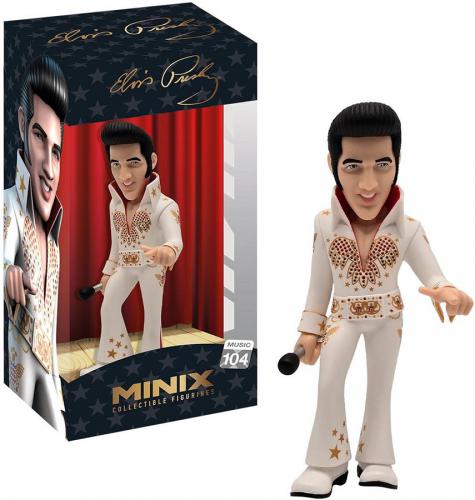 ΦΙΓΟΥΡΑ MINIX: MUSIC - ELVIS - ELVIS PRESLEY WHITE 12 CM MNXA7000