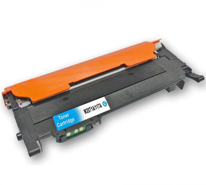 ΣΥΜΒΑΤΟ TONER PREMIUM ΓΙΑ ΕΚΤΥΠΩΤΗ HP W2071A-117A 700 ΣΕΛ. CYAN