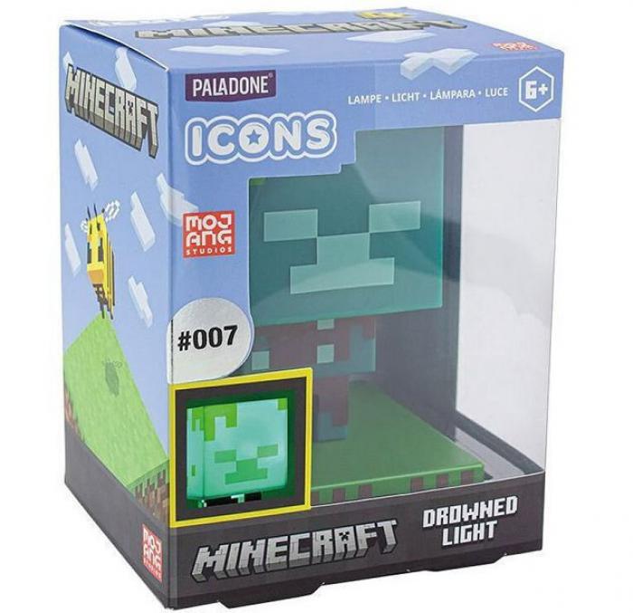 ΦΩΤΙΣΤΙΚΟ PALADONE MINECRAFT - DROWNED ZOMBIE PP7999MCF