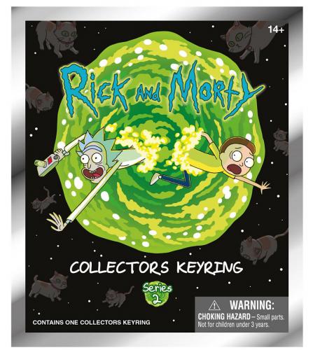 BAG CLIP MONOGRAM RICK AND MORTY