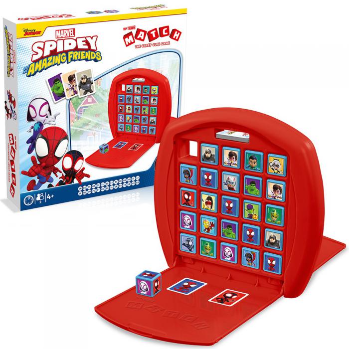 ΕΠΙΤΡΑΠΕΖΙΟ ΠΑΙΧΝΙΔΙ WINNING MOVES: TOP TRUMPS MATCH - SPIDEY AND FRIENDS ENGLISH LANGUAGE WM04798-ML1-6