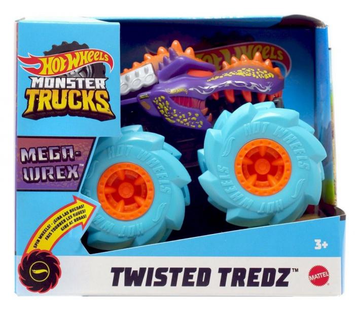 ΠΑΙΧΝΙΔΙ MATTEL HOT WHEELS MONSTER TRUCKS: TWISTED TREDZ 1:43 - MEGA-WREX GVK39