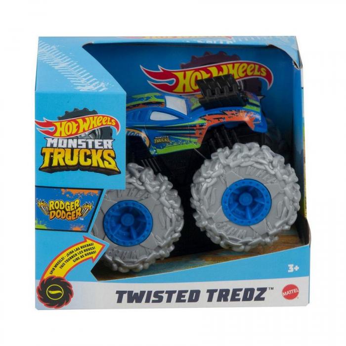 ΠΑΙΧΝΙΔΙ MATTEL HOT WHEELS: MONSTER TRUCKS RODGER DODGER - TWISTED TREDZ GVK40