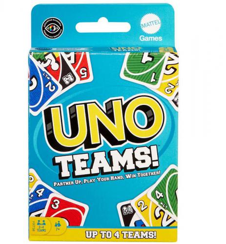 ΠΑΙΧΝΙΔΙ ΜΕ ΚΑΡΤΕΣ MATTEL UNO TEAMS HXT58
