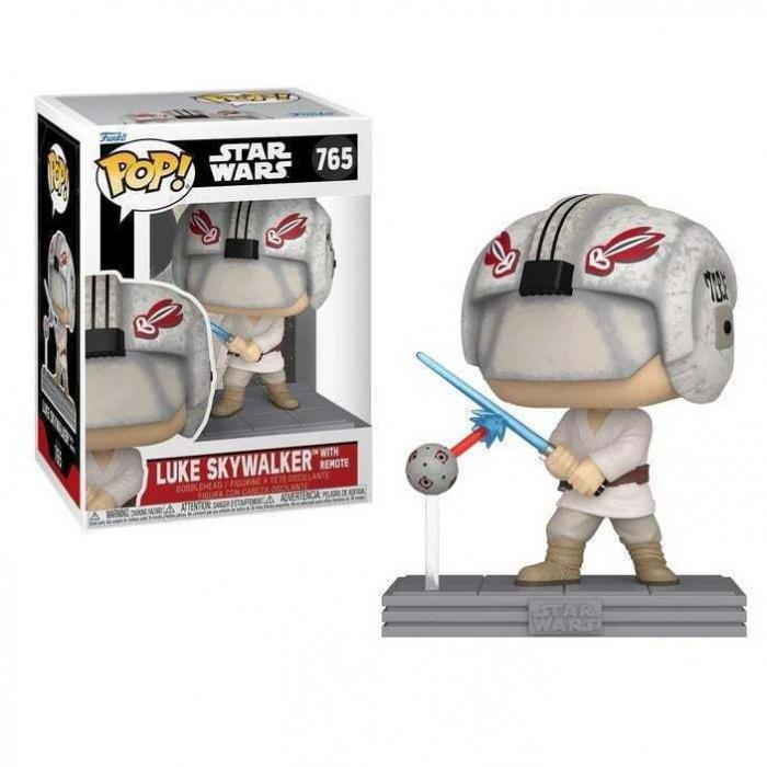 ΦΙΓΟΥΡΑ FUNKO POP! LUKE SKYWALKER WITH REMOTE #765 BOBBLE-HEAD