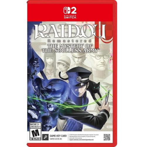 RAIDOU: REMASTERED – THE MYSTERY OF THE SOULLESS ARMY (GAME KEY CARD) SWITCH 2