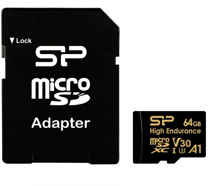 ΚΑΡΤΑ ΜΝΗΜΗΣ SILICON POWER 64GB UHS-I U3 A1 V30