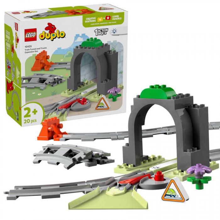 LEGO DUPLO TOWN: TRAIN TUNNEL AND TRACKS EXPANSION SET 10425