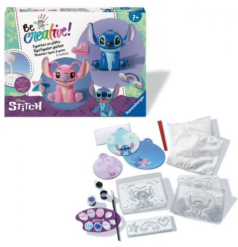 ΕΚΠΑΙΔΕΥΤΙΚΟ ΠΑΙΧΝΙΔΙ RAVENSBURGER DISNEY BE CREATIVE!: DIY - STITCH AND ANGEL FIGURES 23877