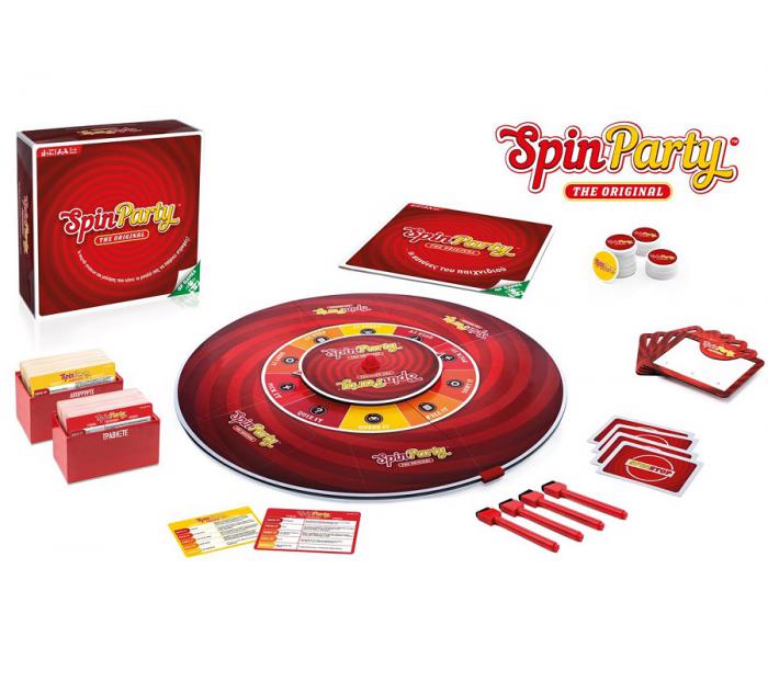 ΕΠΙΤΡΑΠΕΖΙΟ ΠΑΙΧΝΙΔΙ GIOCHI - SPIN PARTY THE ORIGINAL ΣΕ ΕΛΛΗΝΙΚΗ ΓΛΩΣΣΑ PNR00000