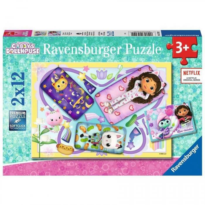 ΠΑΖΛ RAVENSBURGER: GABBY'S DOLLHOUSE 2 x 12 PCS 5709
