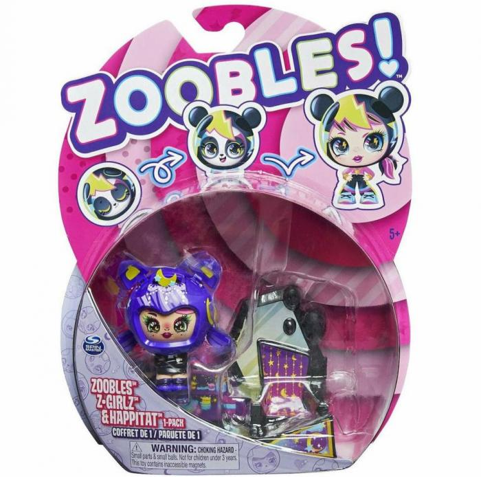 ΦΙΓΟΥΡΑ SPIN MASTER ZOOBLES! Z-GIRLZ AND HAPPITAT - KOSMIC KELLY 1-PACK 20134943