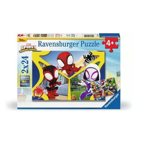 ΠΑΖΛ RAVENSBURGER: MARVEL - SPIDEY AND HIS AMAZING FRIENDS 2 x 24 PCS 5729