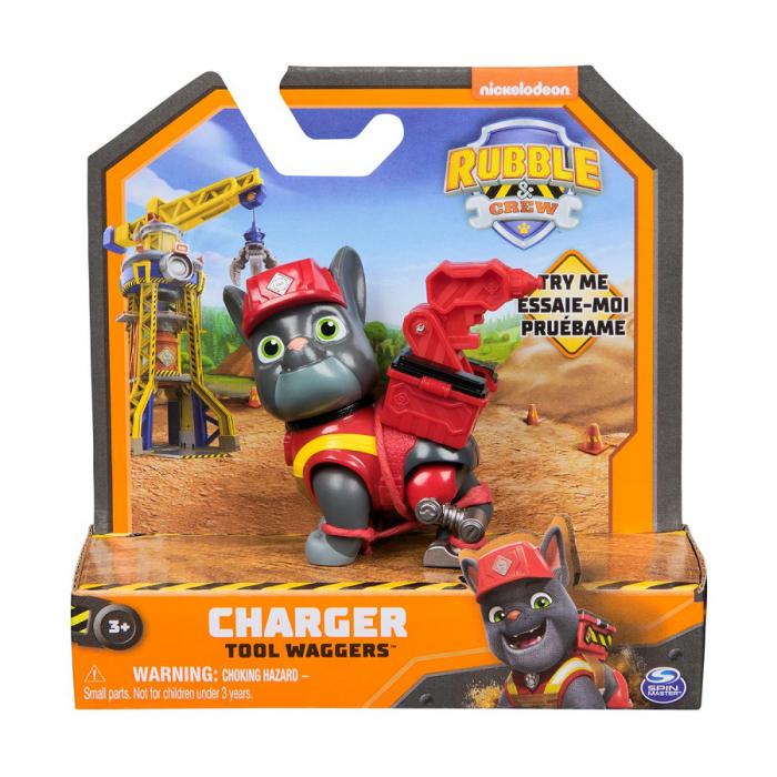 ΠΑΙΧΝΙΔΙ SPIN MASTER PAW PATROL: RUBBLE AND CREW - CHARGER TOOL WAGGERS 20148303
