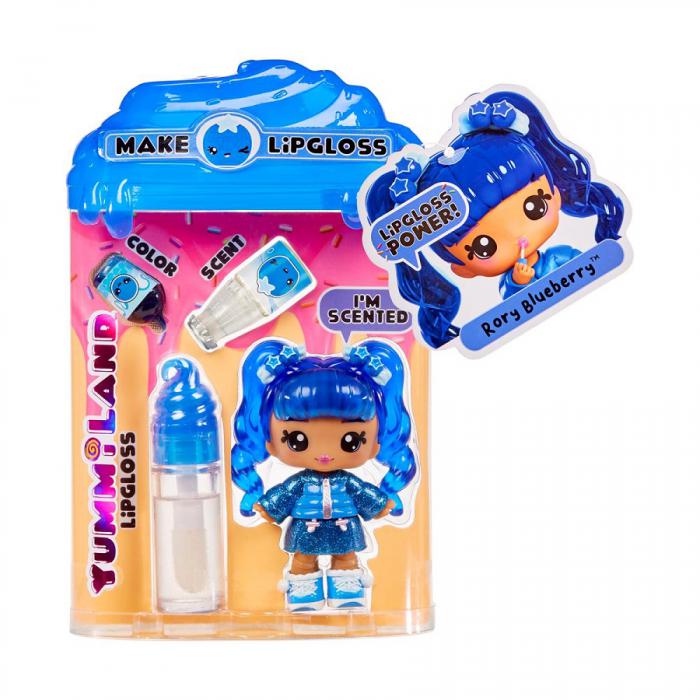 ΚΟΥΚΛΑ MGA YUMMILAND: LIPGLOSS POWER - RORY BLUEBERRY 120766
