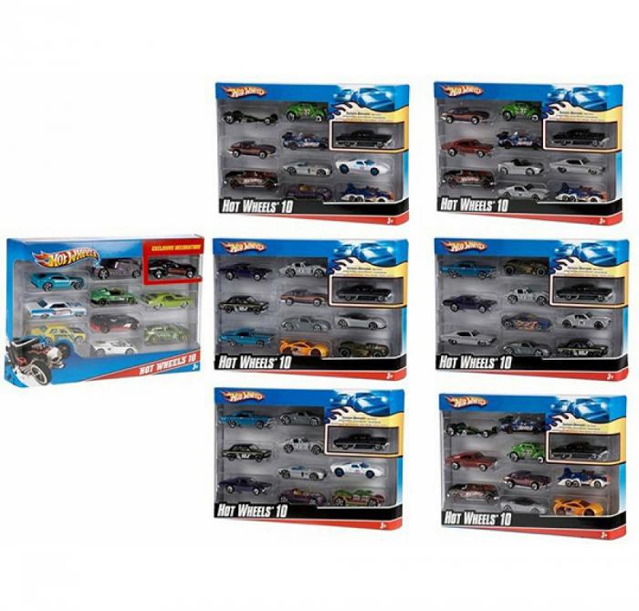 ΠΑΙΧΝΙΔΙ HOT WHEELS - CARS SET OF 10 RANDOM 54886
