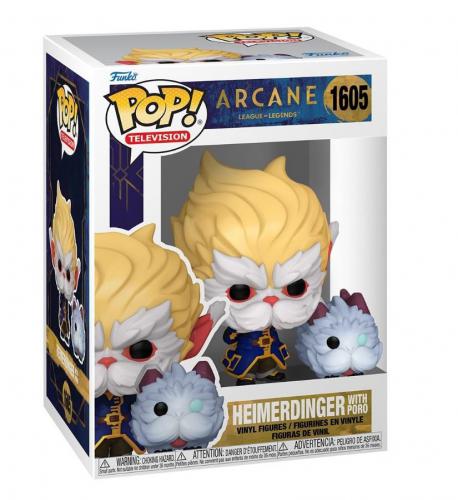 ΦΙΓΟΥΡΑ FUNKO POP! HEIMERDINGER WITH PORO #1605