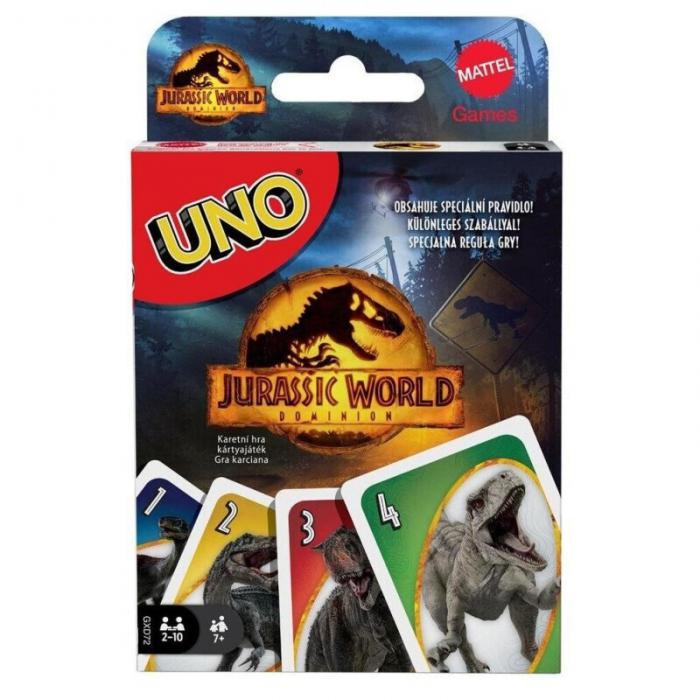 ΠΑΙΧΝΙΔΙ ΜΕ ΚΑΡΤΕΣ MATTEL UNO JURRASIC WORLD 4 JFT28