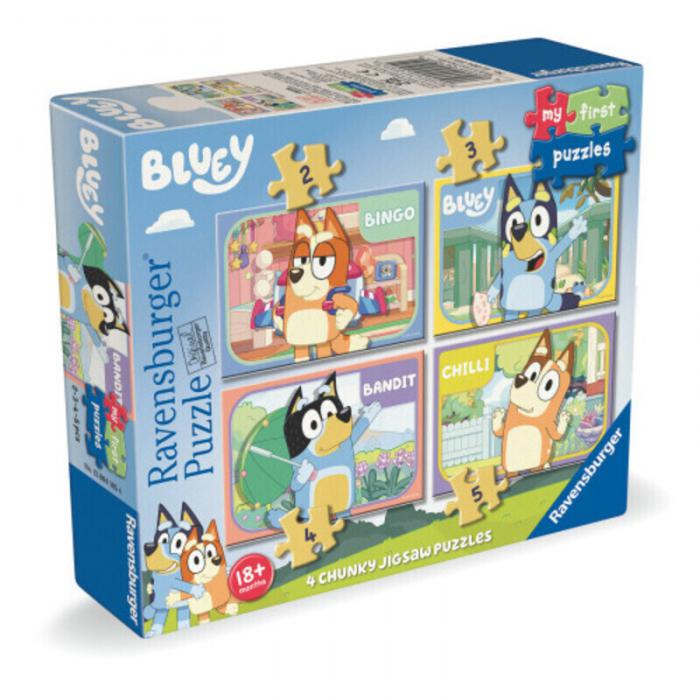 ΠΑΖΛ RAVENSBURGER: BLUEY MY FIRST PUZZLES 2/3/4/5 12004105