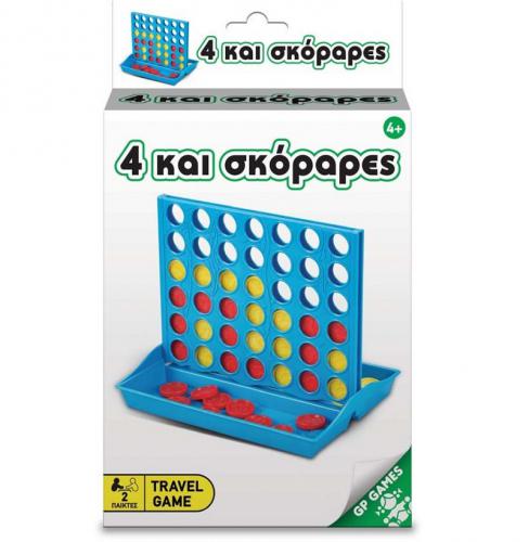 ΕΠΙΤΡΑΠΕΖΙΟ ΠΑΙΧΝΙΔΙ GIOCHI PREZIOSI 4 ΚΑΙ ΣΚΟΡΑΡΕΣ ΣΕ ΕΛΛΗΝΙΚΗ ΓΛΩΣΣΑ TAV00000