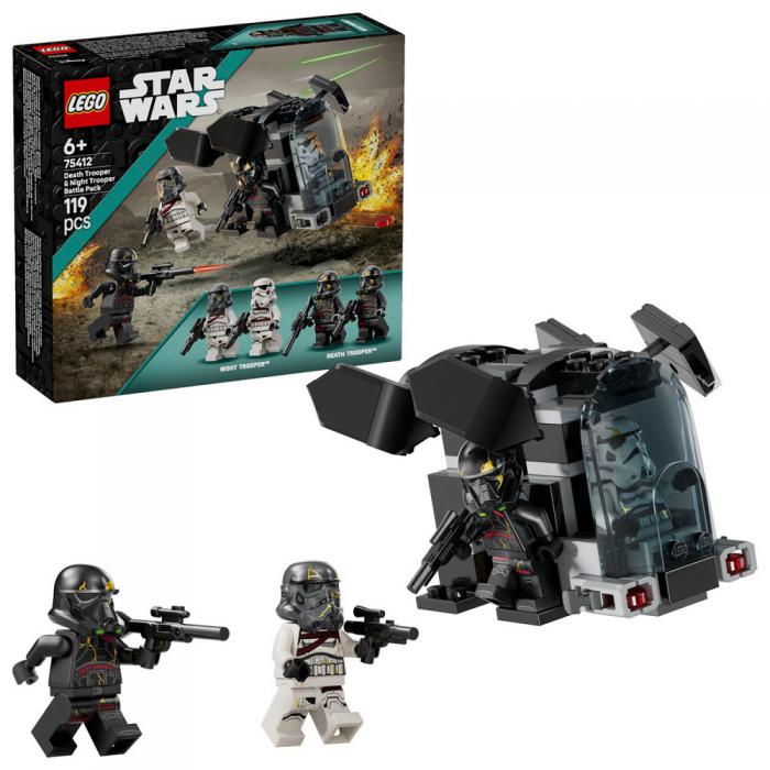 LEGO STAR WARS: DEATH TROOPER AND NIGHT TROOPER BATTLE PACK 75412