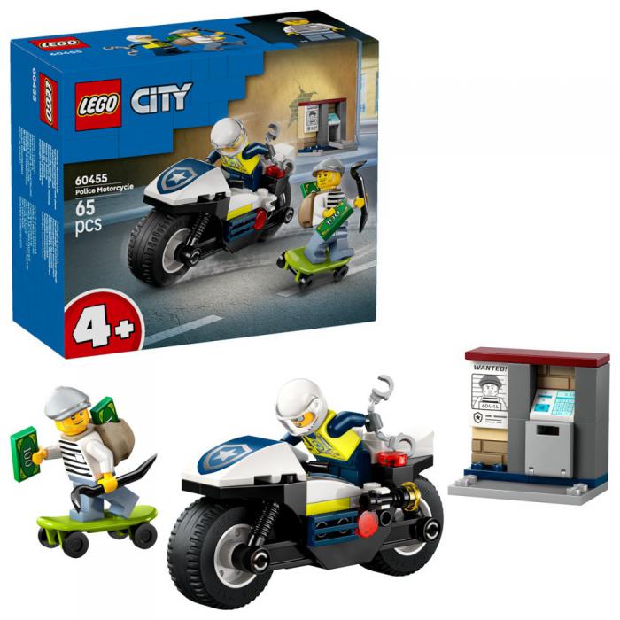 LEGO CITY: POLICE MOTORCYCLE CHASE 60455