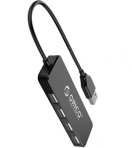 HUB USB ORICO FL01 4xUSB 2.0 480Mbps BLACK