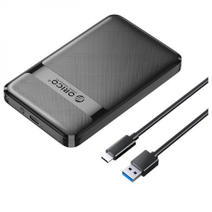 ΘΗΚΗ ΜΕΤΑΤΡΟΠΗΣ ΣΚΛΗΡΟΥ ΔΙΣΚΟΥ SATA 2.5'' USB ORICO 2577C3-V1 BLACK