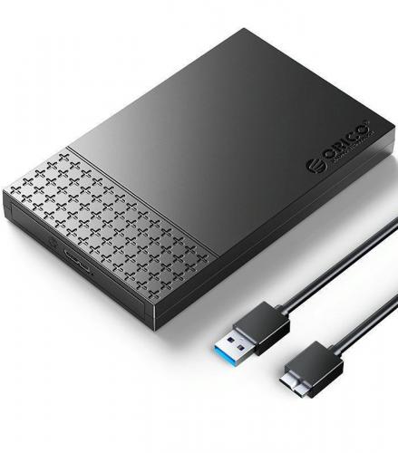 ΘΗΚΗ ΜΕΤΑΤΡΟΠΗΣ ΣΚΛΗΡΟΥ ΔΙΣΚΟΥ SATA 2.5'' USB ORICO 2526U3-V1 BLACK