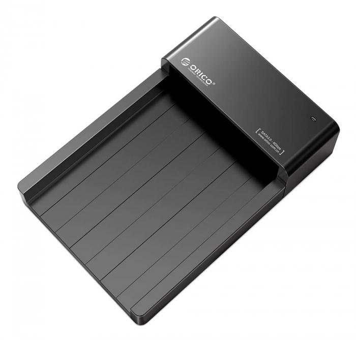 DISK DOCKING STATION ORICO 2.5'' - 3.5'' SATA HDD/SSD 6518US3-V2 BLACK