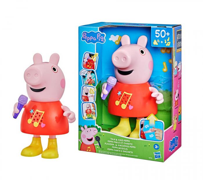 ΠΑΙΧΝΙΔΙ HASBRO: PEPPA PIG - TALK AND SING PEPPA GREEK LANGUAGE G0518