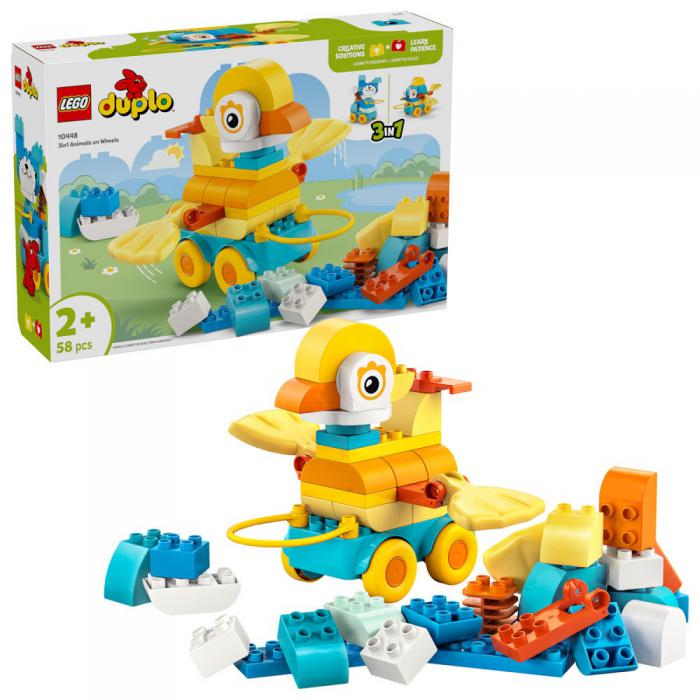 LEGO DUPLO TOWN: 3IN1 ANIMALS ON WHEELS 10448