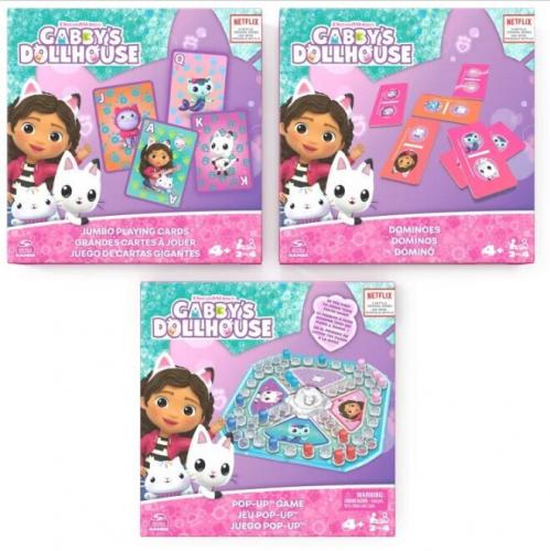 ΕΠΙΤΡΑΠΕΖΙΟ ΠΑΙΧΝΙΔΙ SPIN MASTER GABBY'S DOLLHOUSE: 3 PACK 6066779