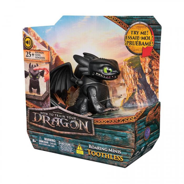ΠΑΙΧΝΙΔΙΑ SPIN MASTER HOW TO TRAIN YOUR DRAGON: ROARING MINIS - TOOTHLESS 20151465
