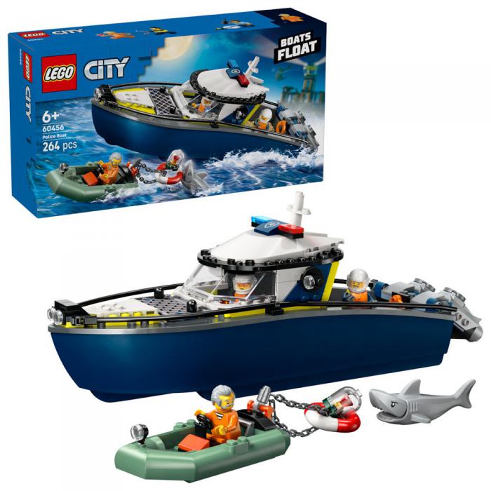 LEGO CITY: POLICE BOAT CHASE 60456