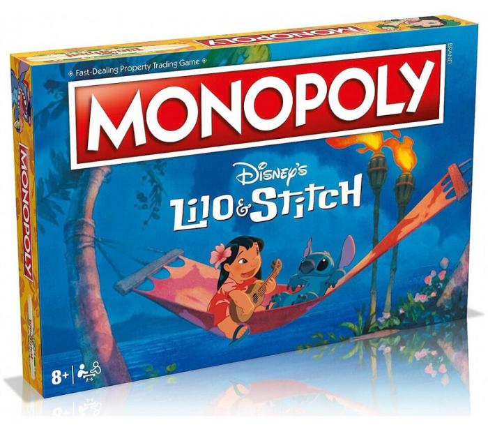 ΕΠΙΤΡΑΠΕΖΙΟ ΠΑΙΧΝΙΔΙ WINNING MOVES MONOPOLY: DISNEY LILO AND STITCH ENGLISH LANGUAGE WM02869-EN1