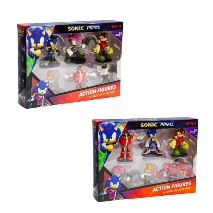 ΦΙΓΟΥΡΕΣ P.M.I. SONIC PRIME 6-PACK DELUXE BOX S1 7.5CM RANDOM SON6070