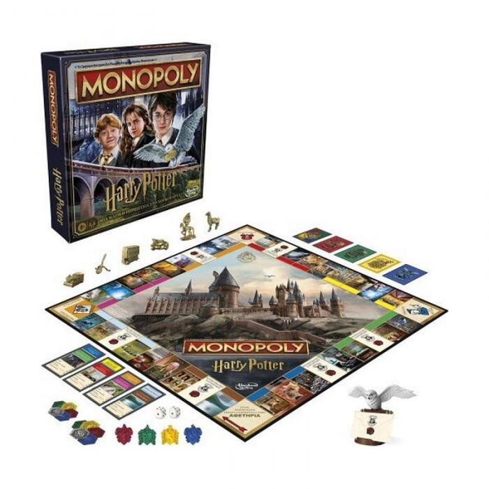 ΕΠΙΤΡΑΠΕΖΙΟ ΠΑΙΧΝΙΔΙ HASBRO MONOPOLY: HARRY POTTER - A MAGICAL ADVENTURE AT HOGWARTS ΣΕ ΕΛΛΗΝΙΚΗ ΓΛΩΣΣΑ F9422
